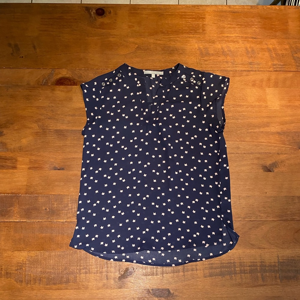 Cat print blouse